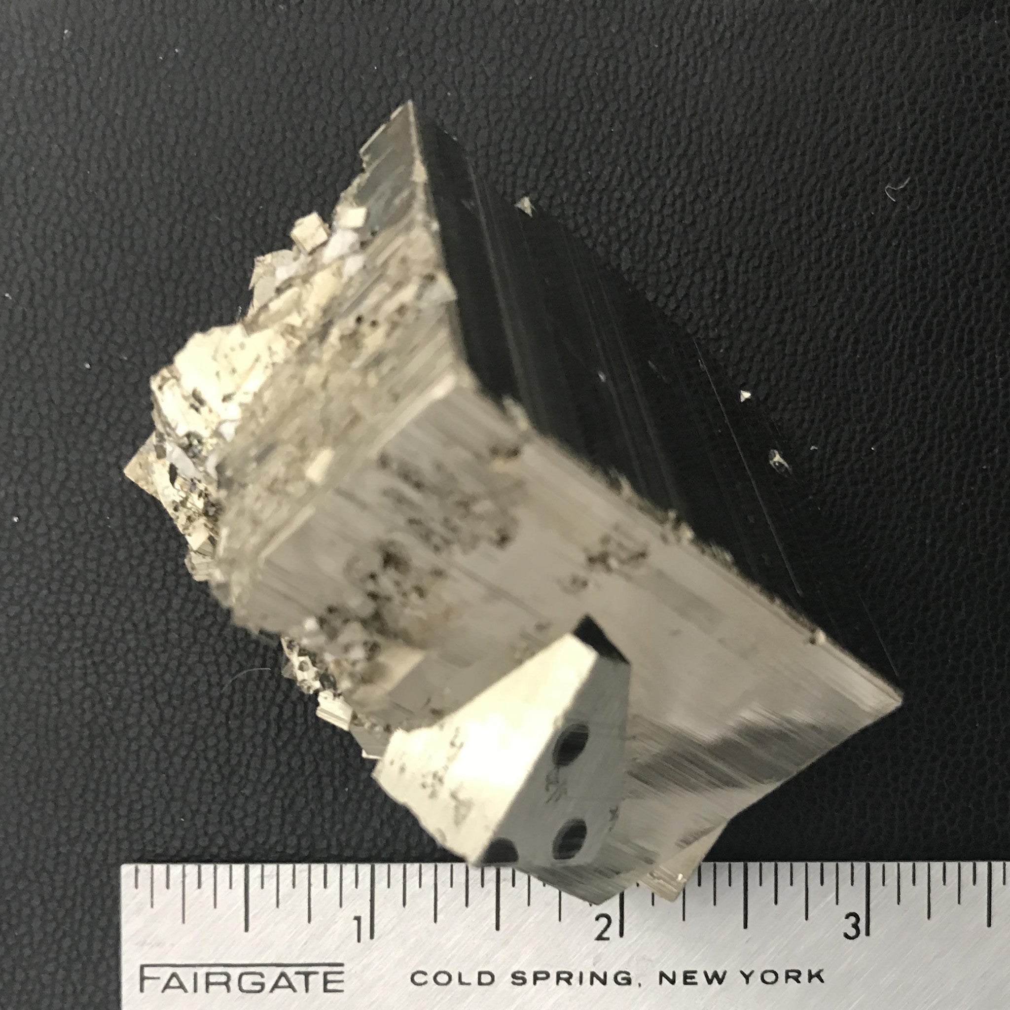 peruvian pyrite cluster with quartz | #118