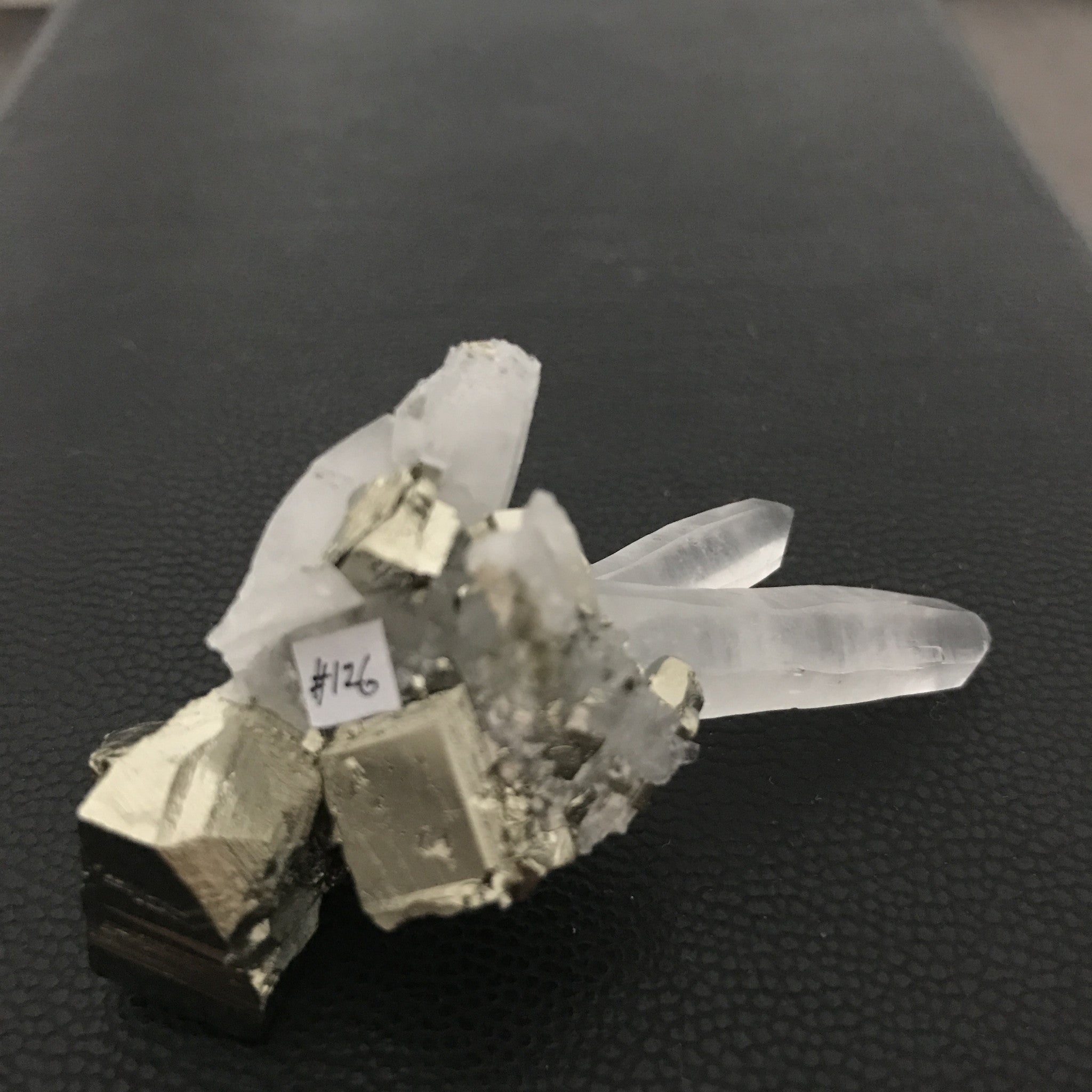 pyrite and quartz | #126