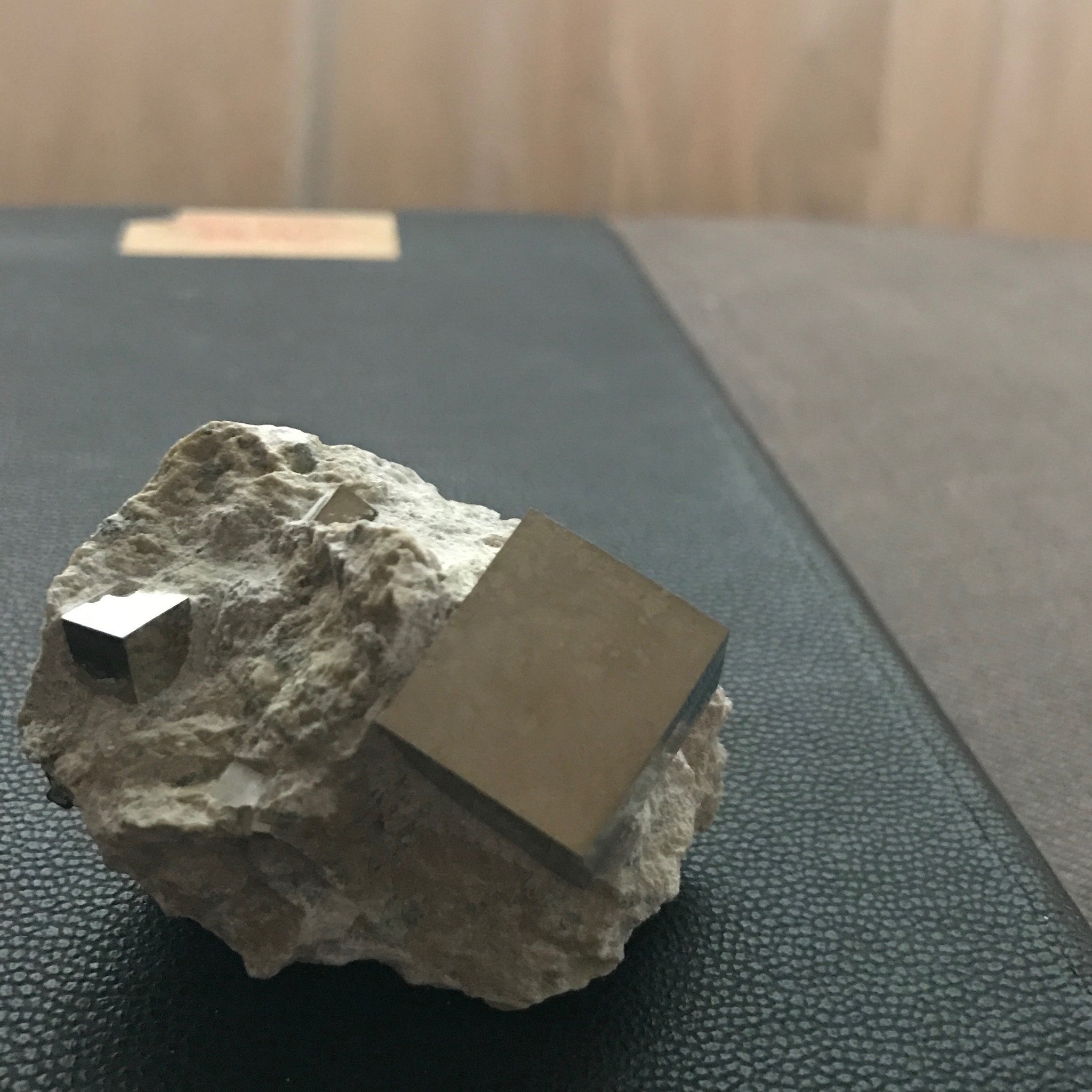 spanish pyrite cube in matrix | #131