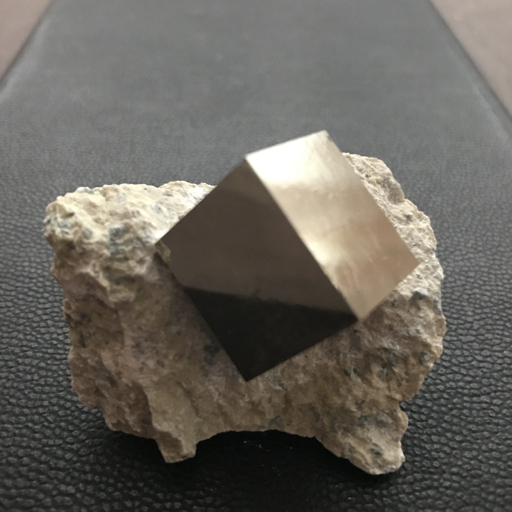 spanish pyrite cube in matrix | #145